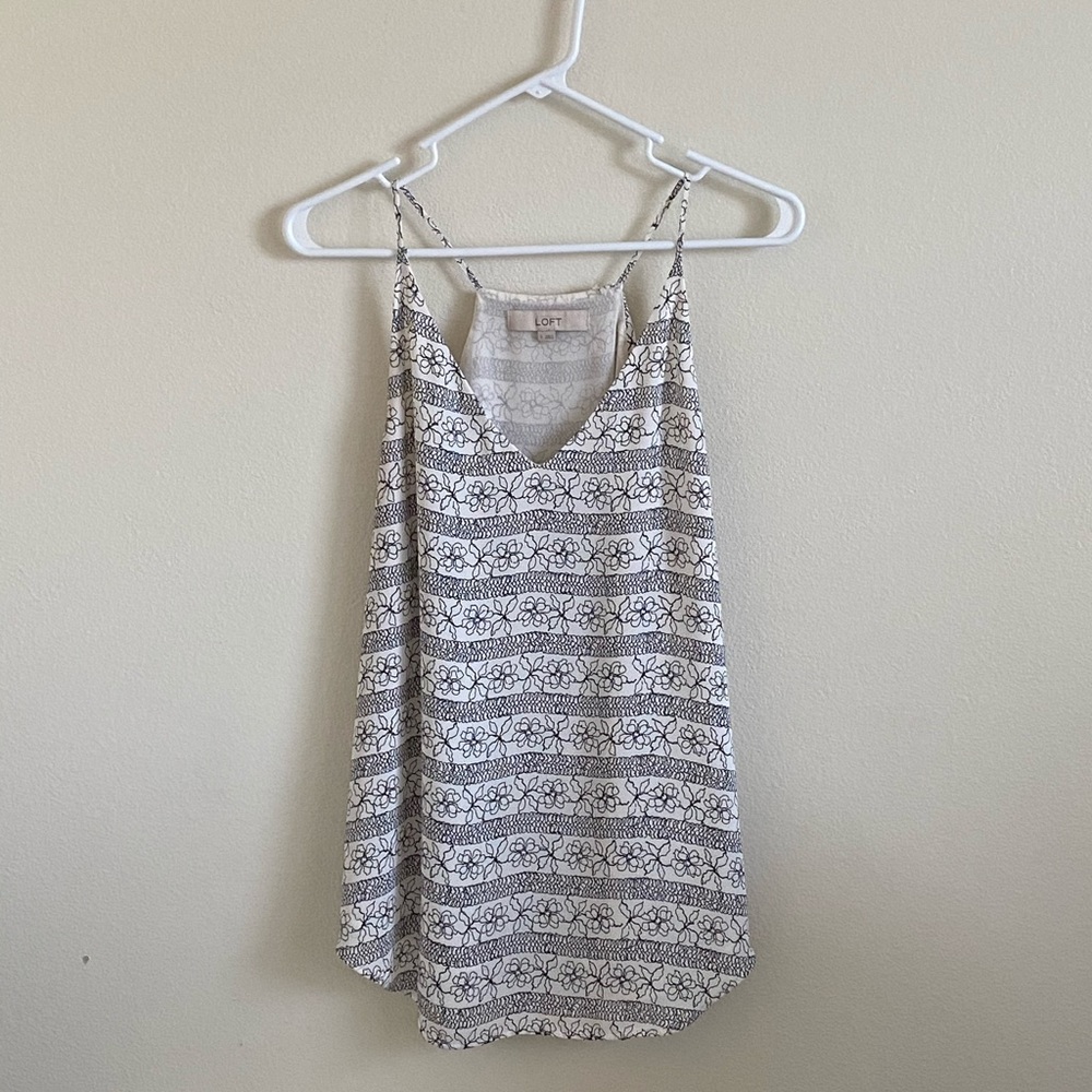 Loft sheer lined top
